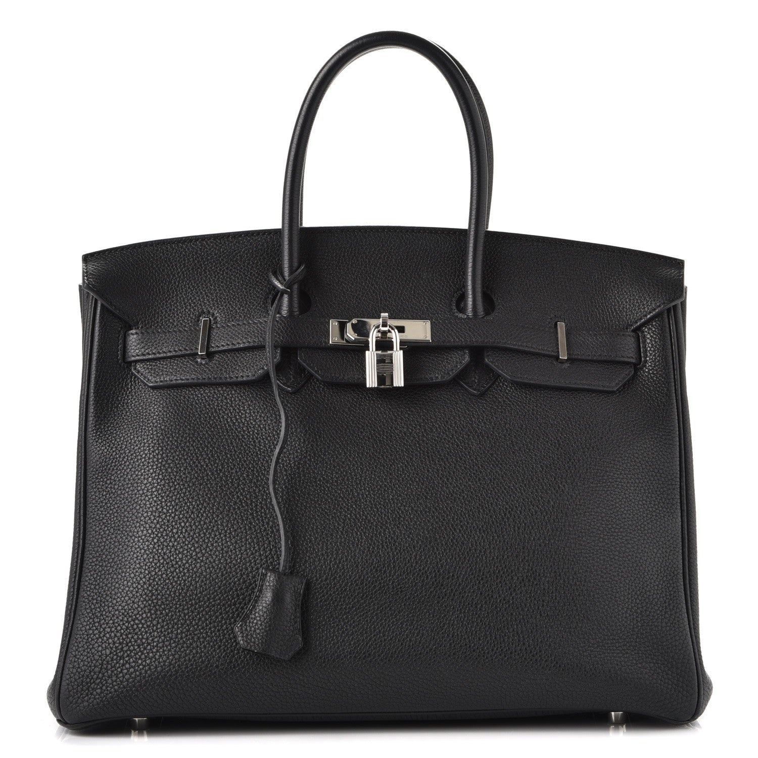 Hermes Taurillon Clemence Birkin 35 Black 1 of 37