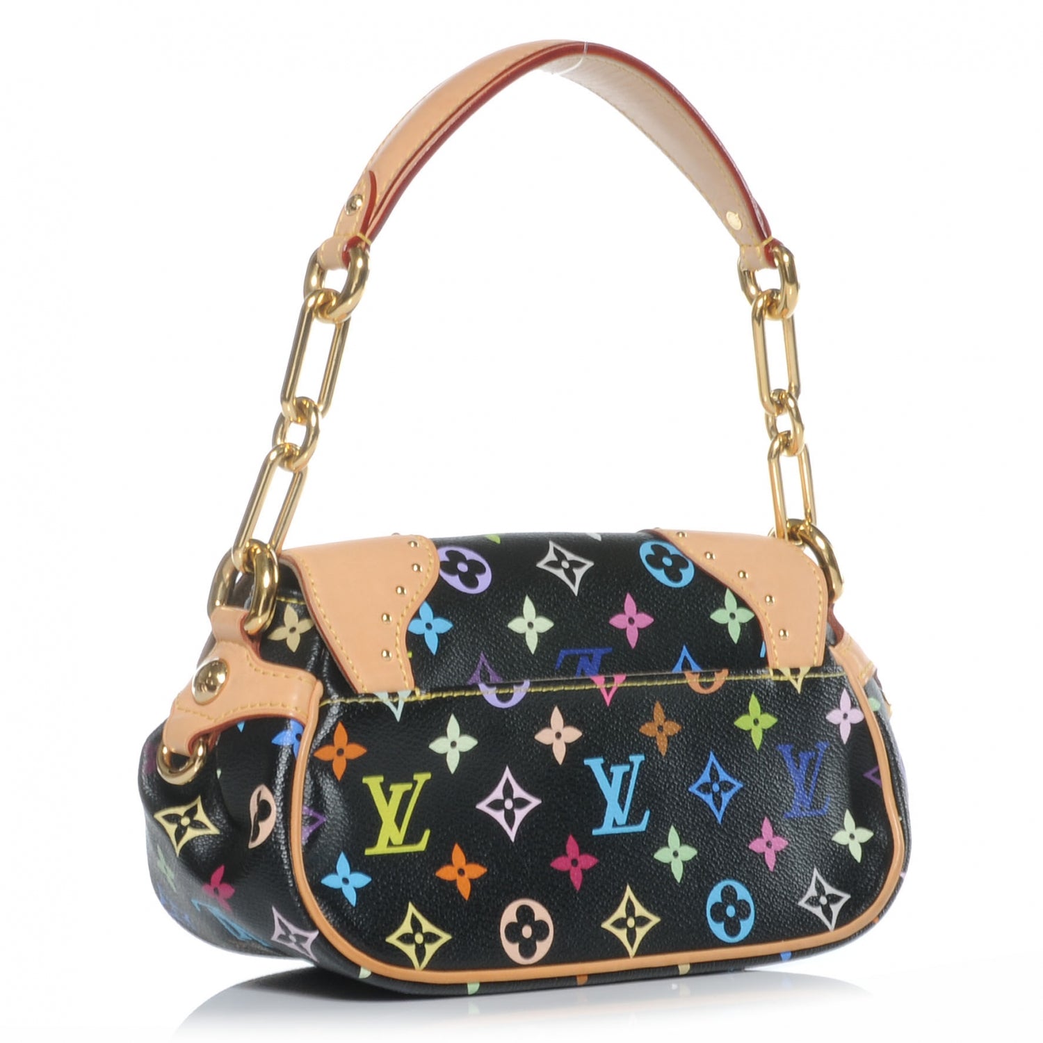Louis Vuitton Monogram Multicolor Marilyn Black 3 of 7