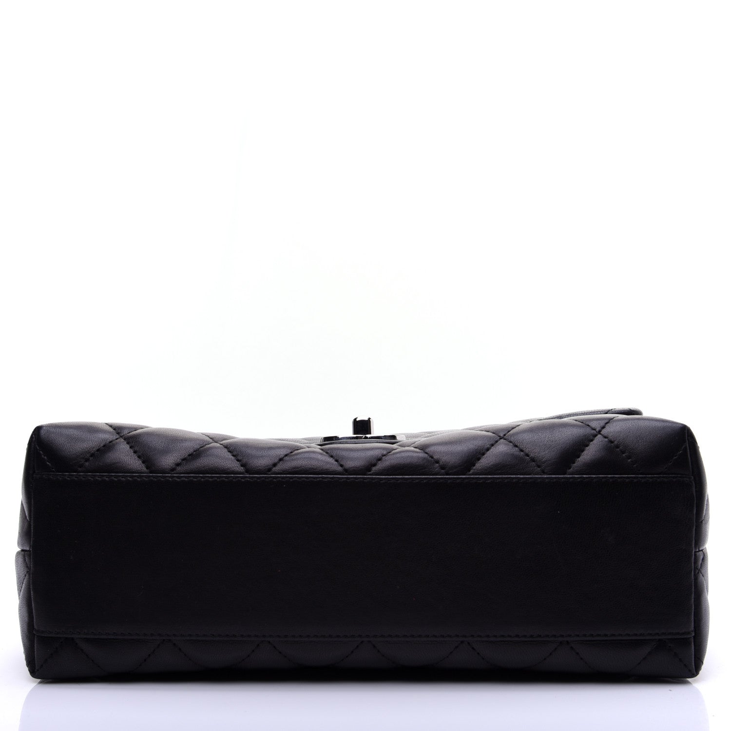 Chanel Lambskin Quilted Medium Kelly Flap Black 10 of 15