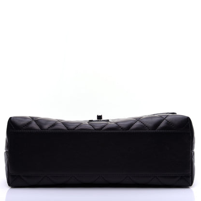 Chanel Lambskin Quilted Medium Kelly Flap Black 10 of 15