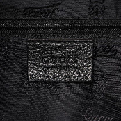 Gucci Guccissima Large New Ladies Web Hobo Black 6 of 9