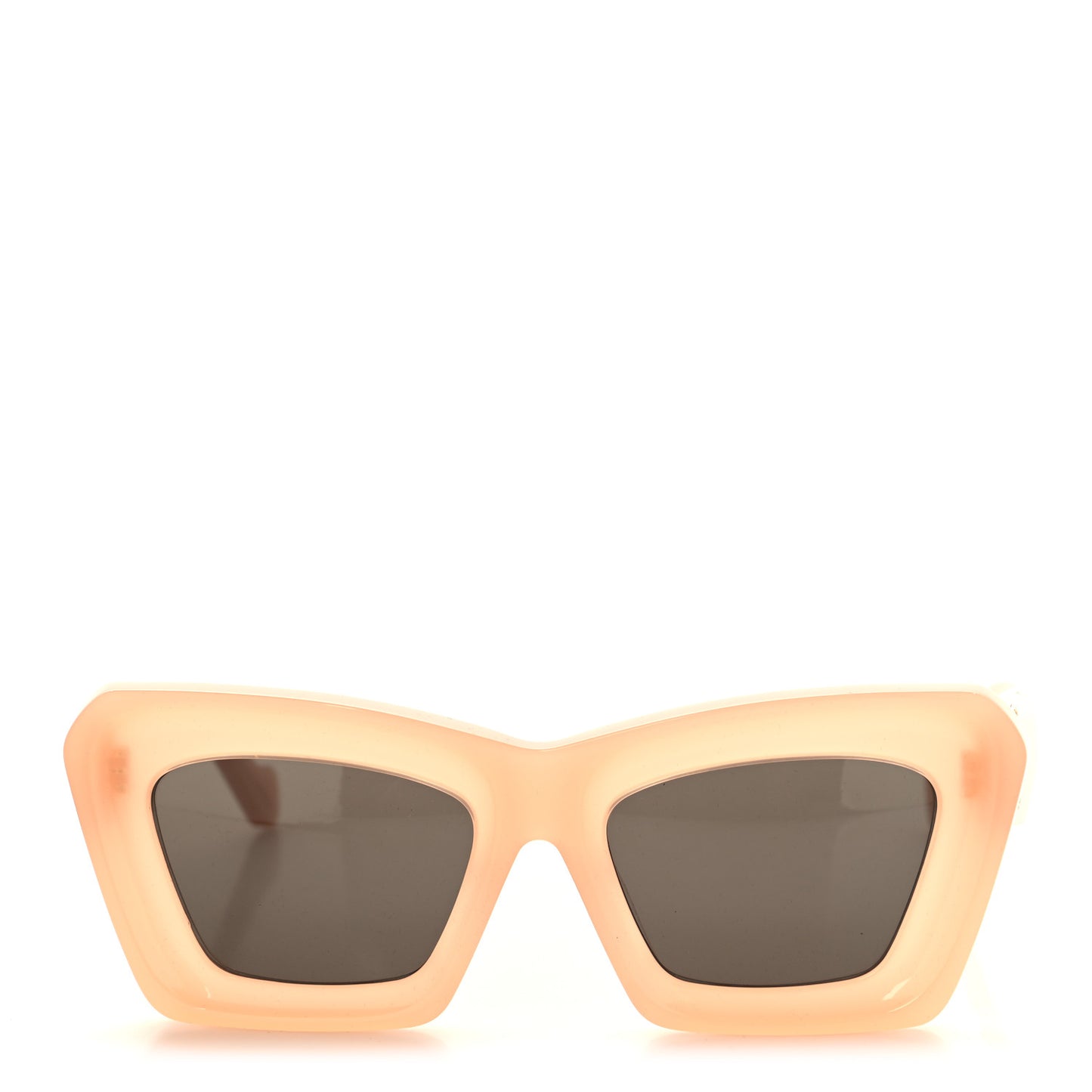Acetate Anagram Cat Eye Sunglasses LW40145F Pink Brown