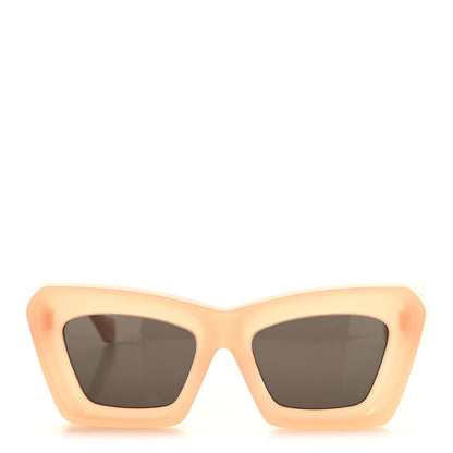 Loewe Acetate Anagram Cat Eye Sunglasses LW40145F Pink Brown 2 of 7