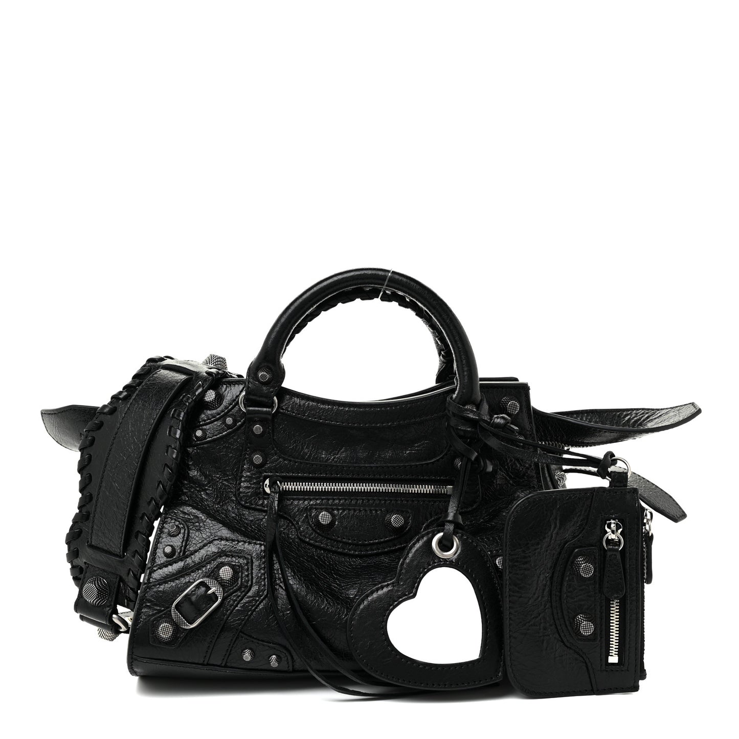 Agneau Arena Neo Cagole Handbag XS Black