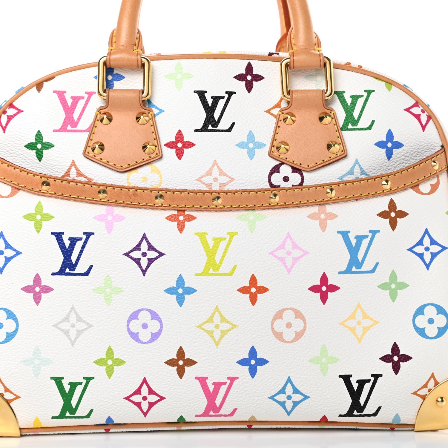 Louis Vuitton Monogram Multicolor Trouville White 8 of 14