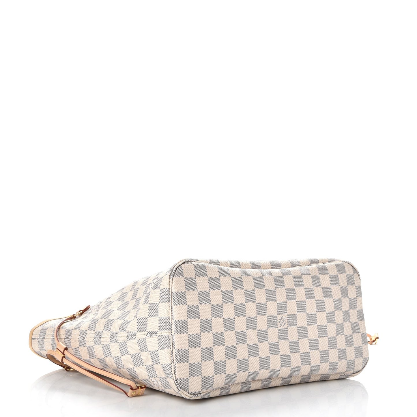 Damier Azur Neo Neverfull MM Rose Ballerine