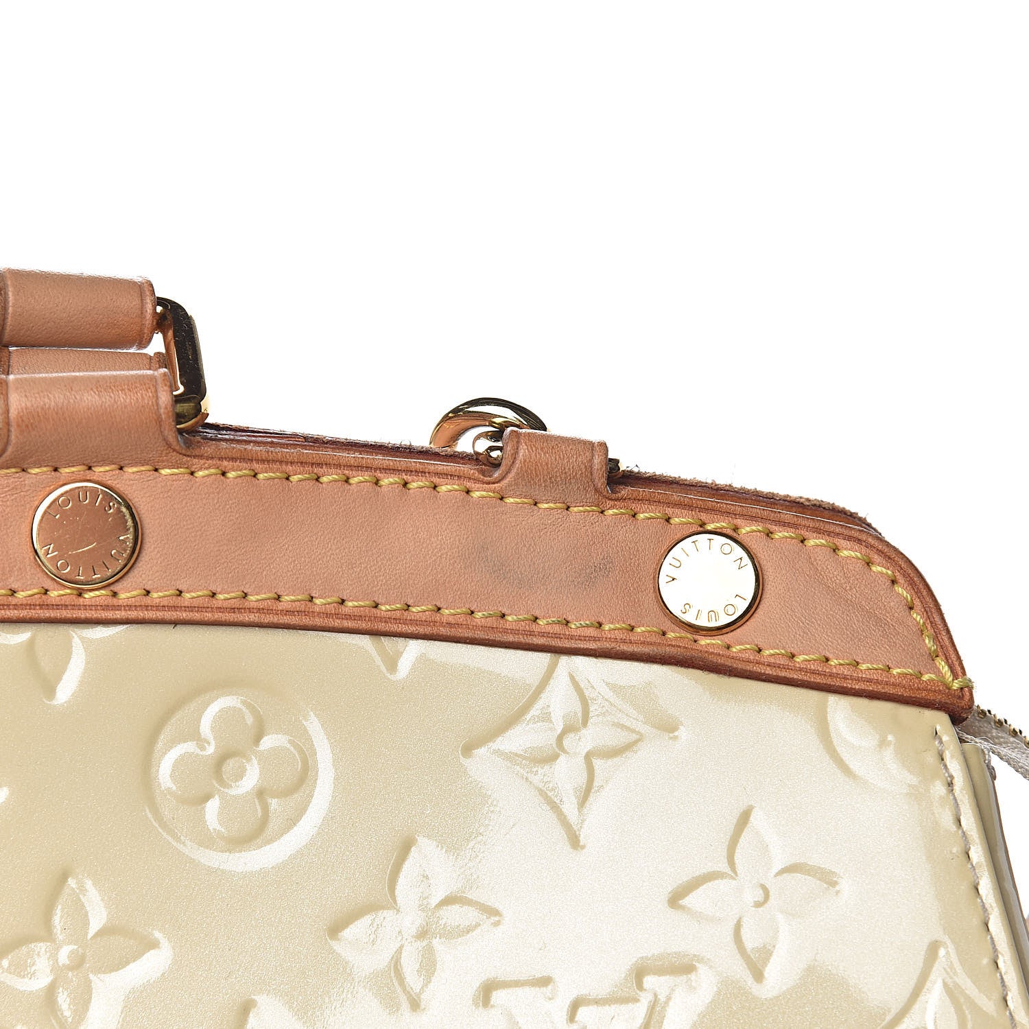 Louis Vuitton Vernis Brea GM Blanc Corail 12 of 12