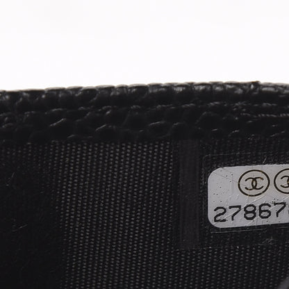 Chanel Caviar Quilted Card Holder Black 8 of 9