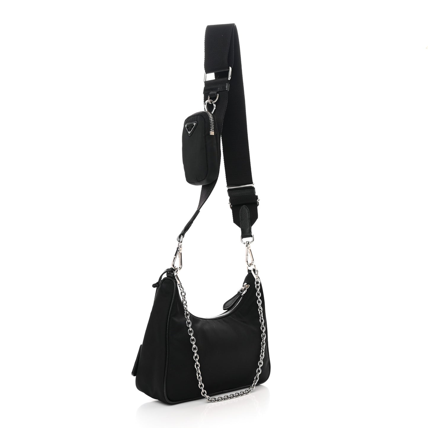 Nylon Re-Edition 2005 Shoulder Bag Black