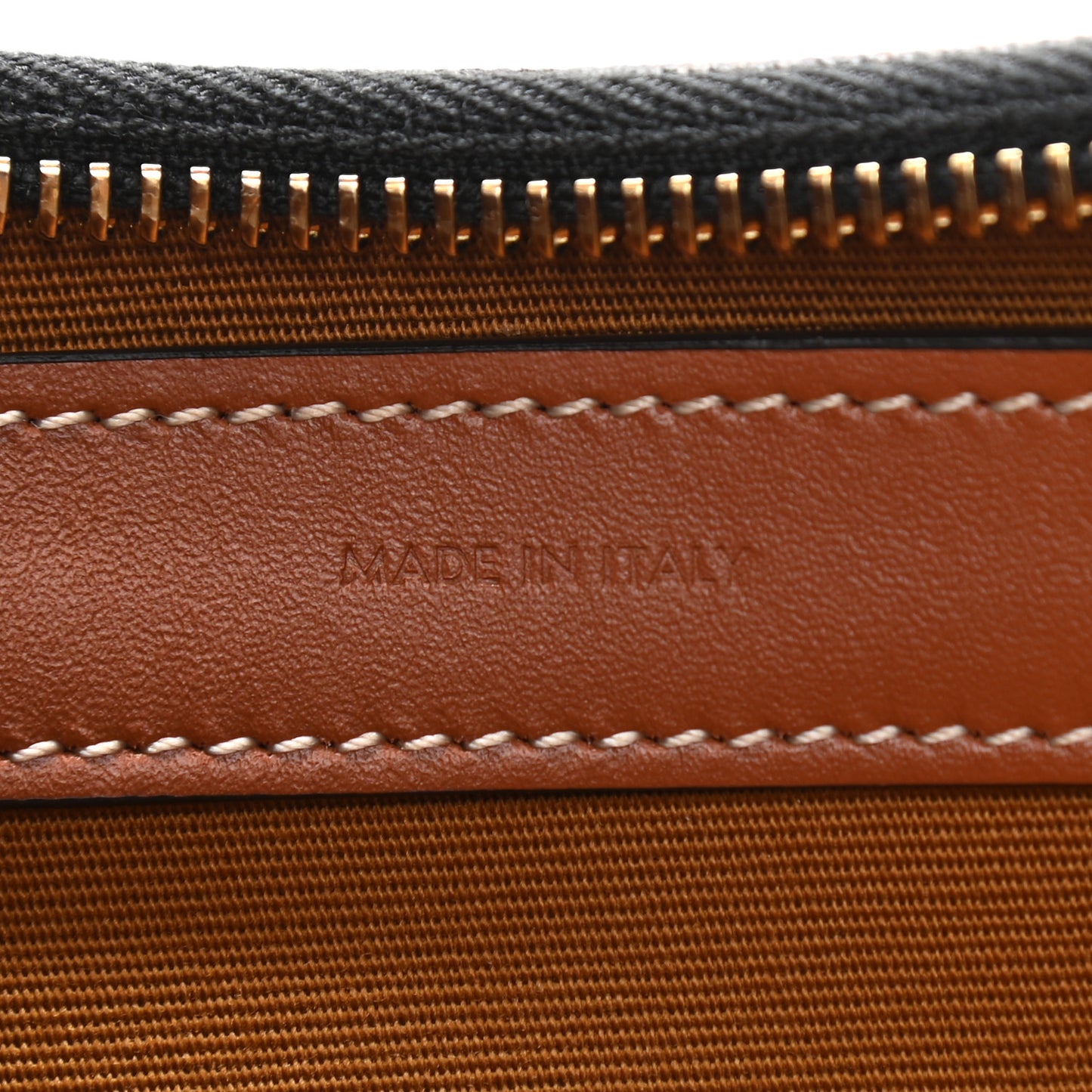 Triomphe Canvas Calfskin Ava Shoulder Bag Tan