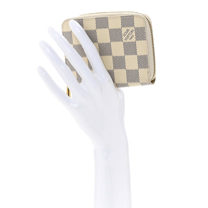 Louis Vuitton Damier Azur Zippy Coin Purse 2 of 8