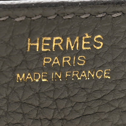Hermes Togo Birkin 25 Gris Meyer 6 of 10
