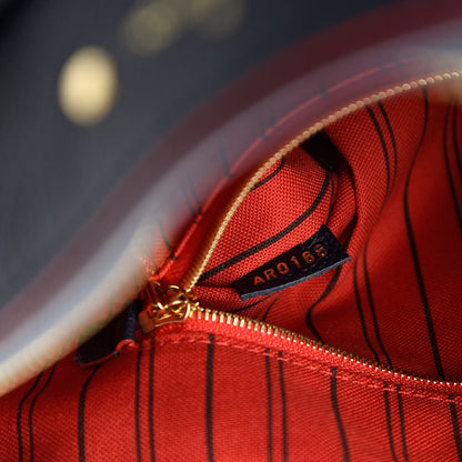 Louis Vuitton Empreinte Speedy Bandouliere 30 NM Marine Rouge 9 of 10