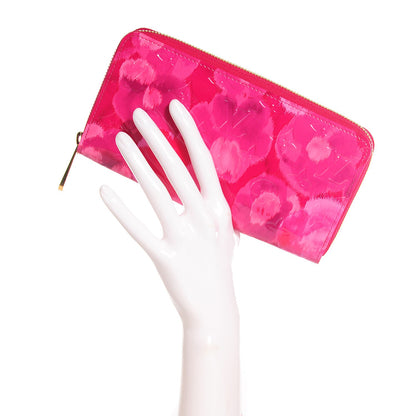 Louis Vuitton Vernis Ikat Zippy Wallet Rose Indien 2 of 8