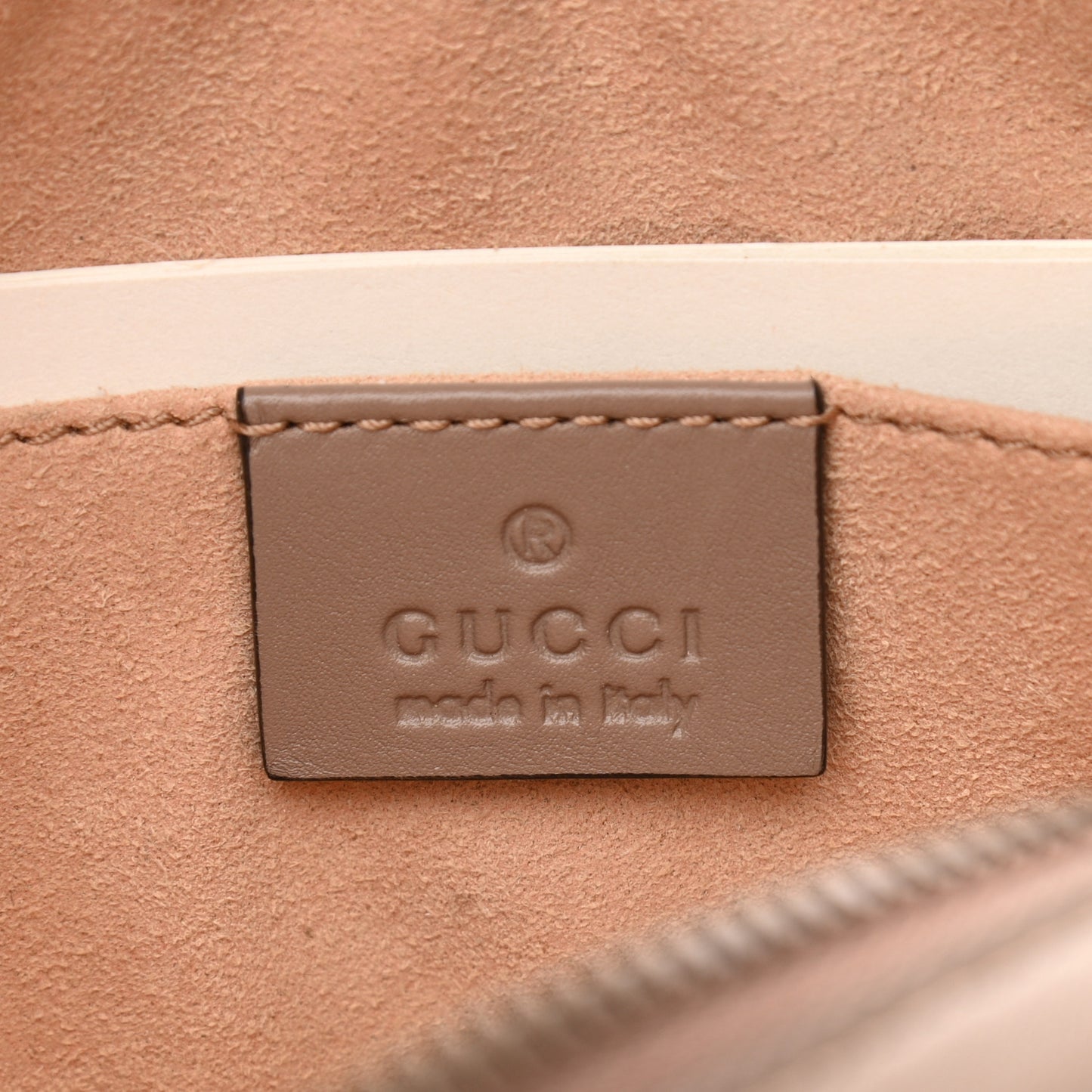 Calfskin Matelasse GG Marmont Belt Bag 85 34 Porcelain Rose