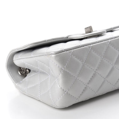 Chanel Iridescent Lambskin Quilted 2.55 Reissue Mini Flap White 6 of 11