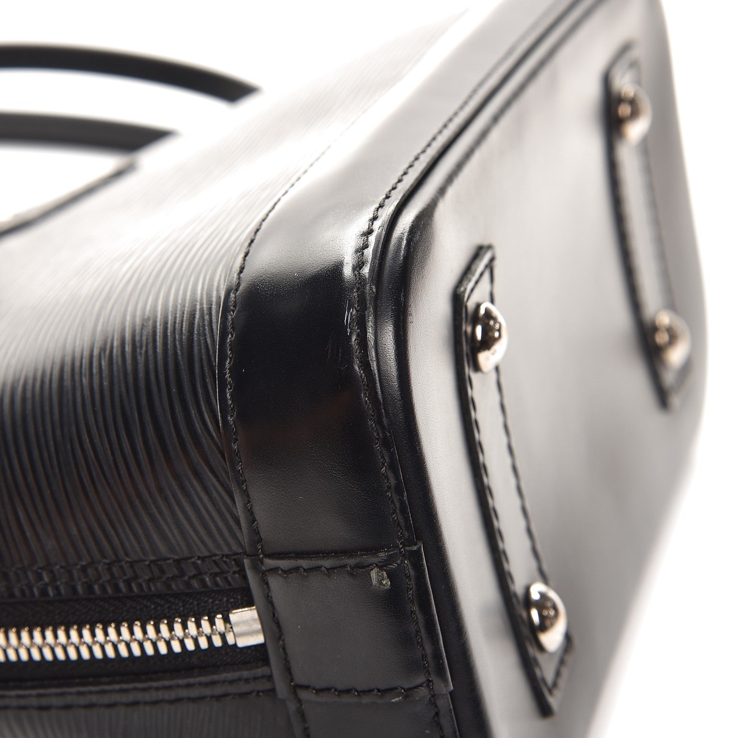 Louis Vuitton Epi Alma BB Black 10 of 12