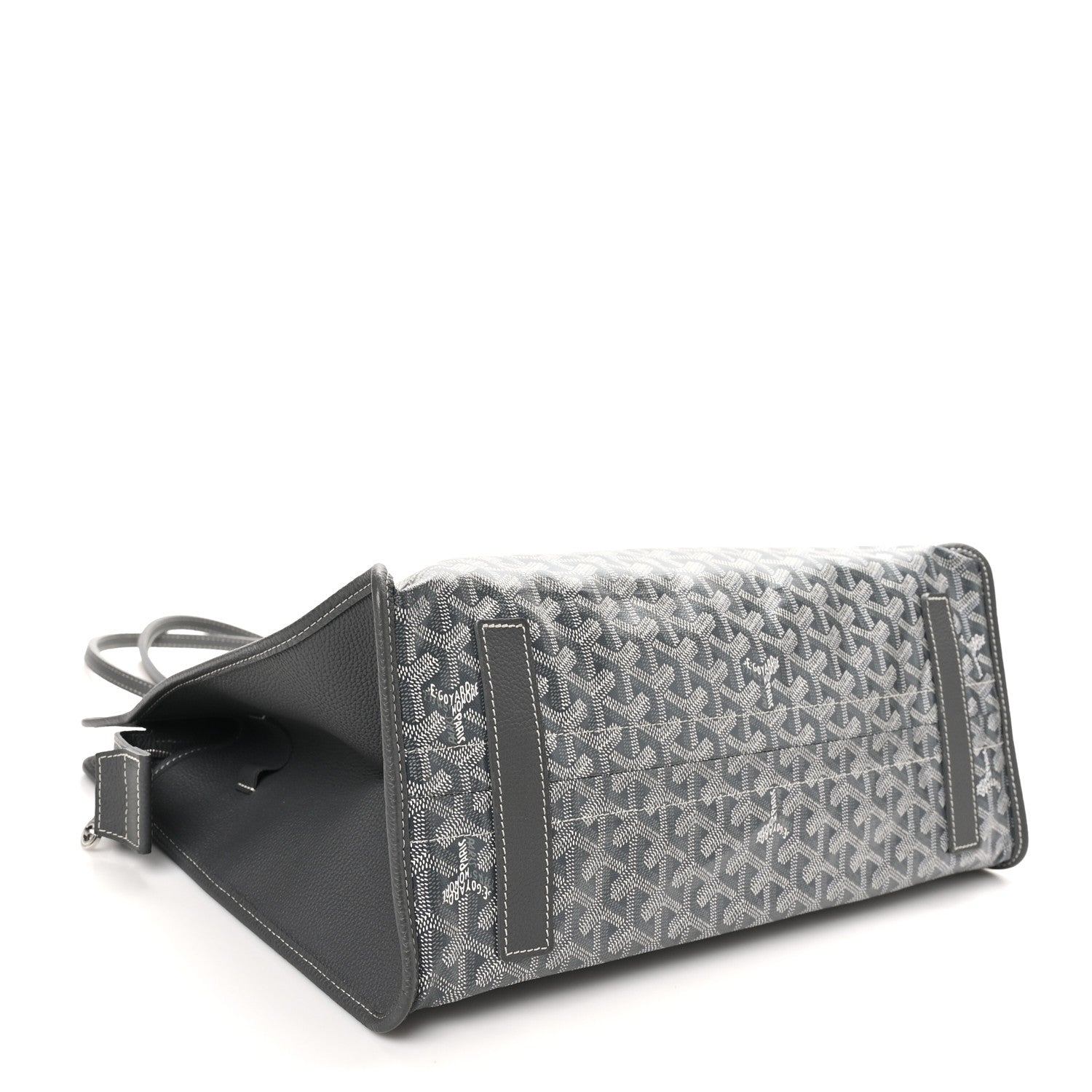 Goyard Goyardine Sac Hardy Pet Carrier PM Grey 5 of 11
