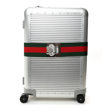 Gucci Aluminum Web Medium Porter Cabin Plus Trolley 2 of 15