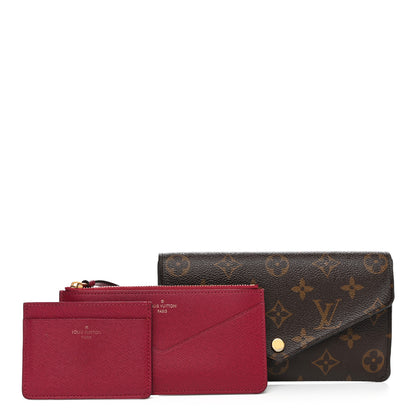 Louis Vuitton Monogram Jeanne Wallet Fuchsia 1 of 12