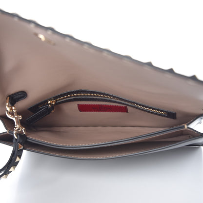 Valentino Garavani Nappa Rockstud Wristlet Clutch Black 5 of 7