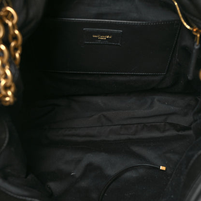 Saint Laurent Lambskin Matelasse Monogram Large Jamie 4.3 Black 5 of 11