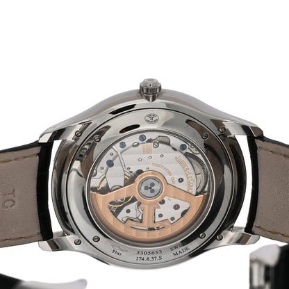 Jaeger-LeCoultre Stainless Steel Alligator 39mm Master Ultra Thin Automatic Watch Q1238420 4 of 4