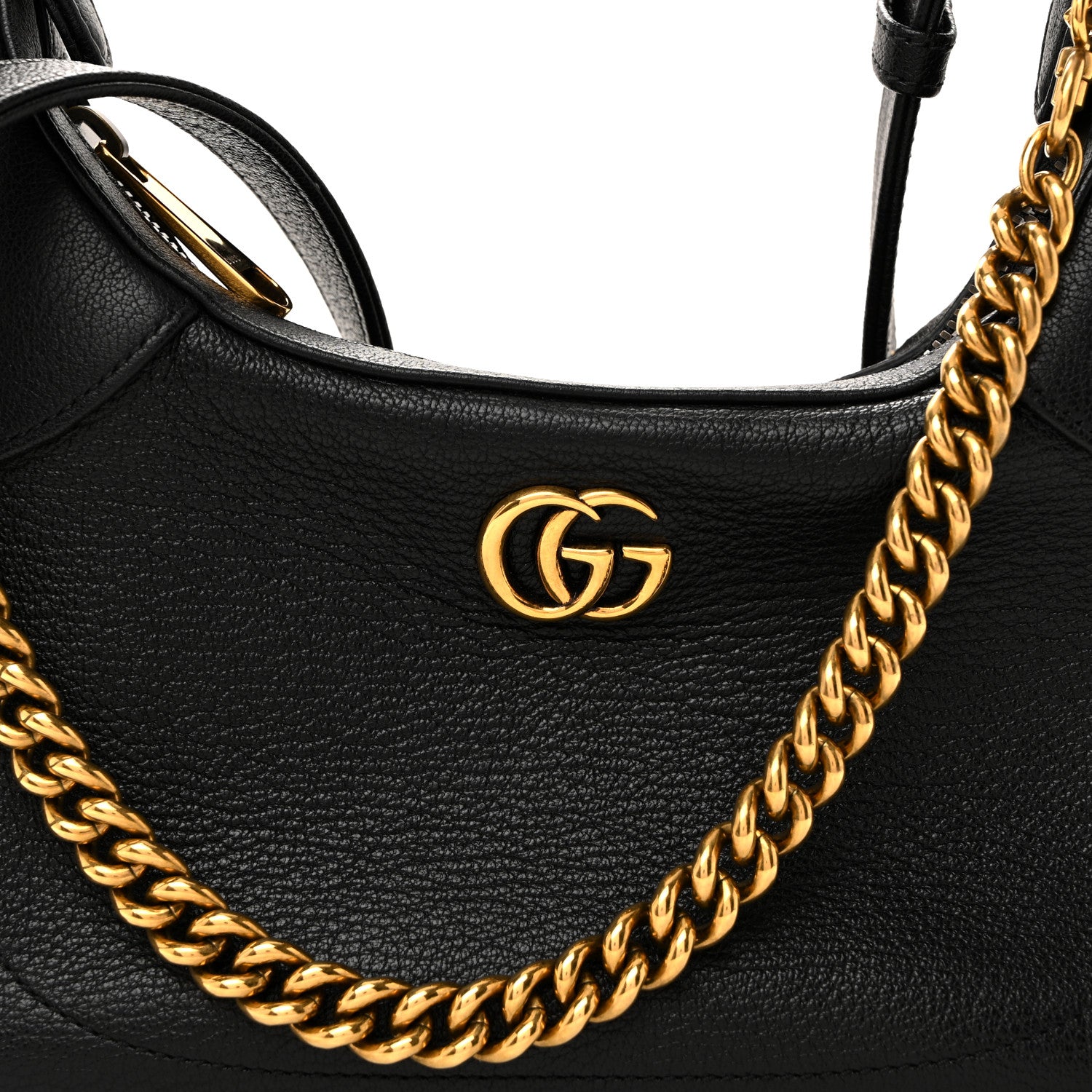 Gucci Goatskin Small Aphrodite Shoulder Bag Black 7 of 10