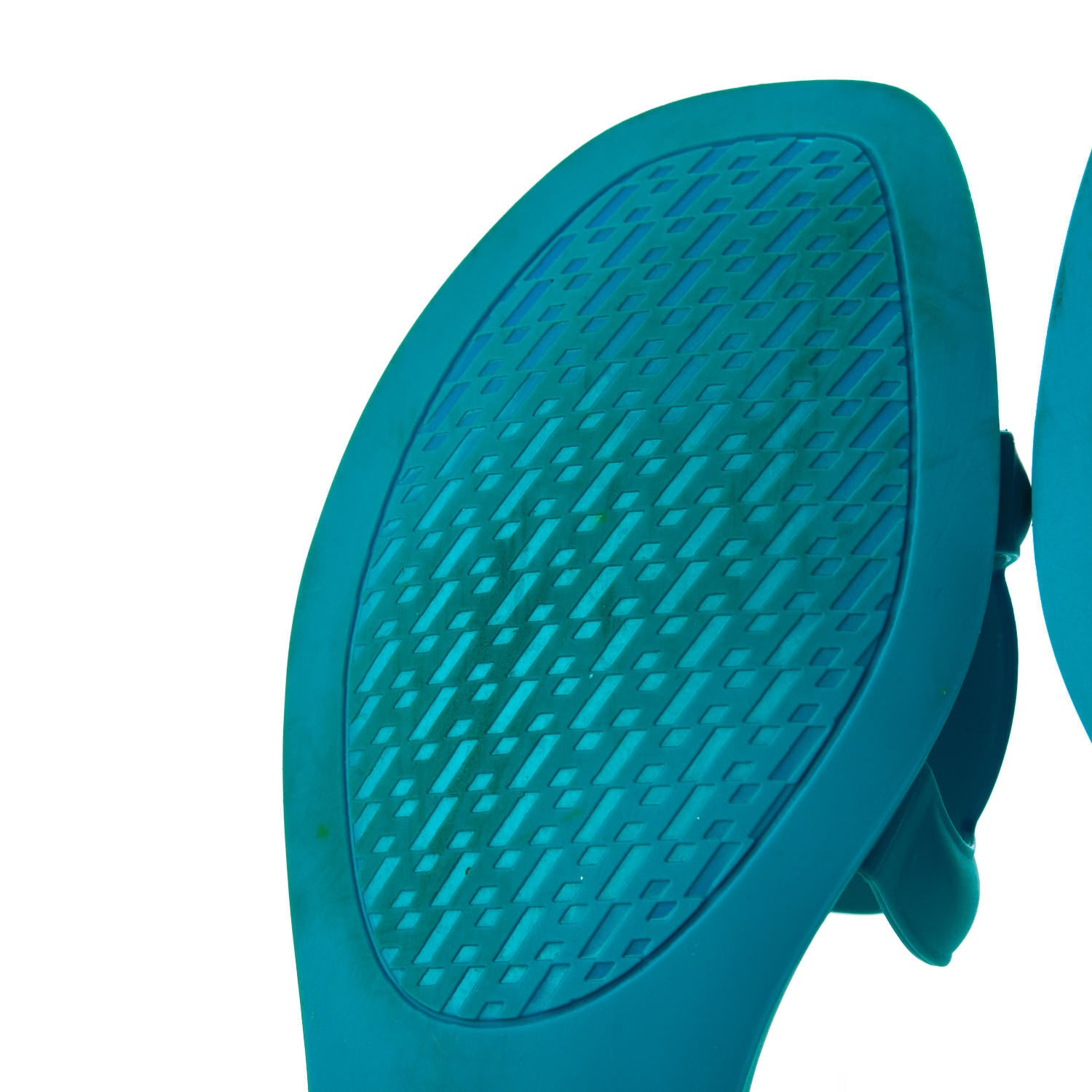 Hermes Rubber Aloha Sandals 39 Bleu Vif 8 of 11