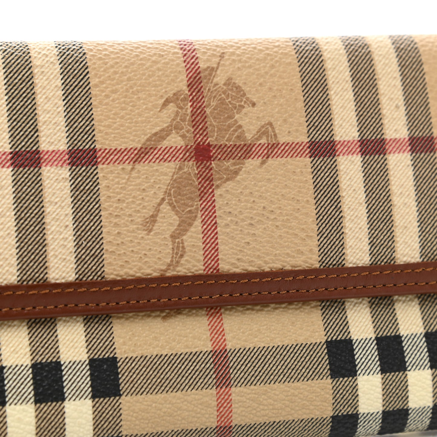 Haymarket Check Penrose Continental Wallet Tan