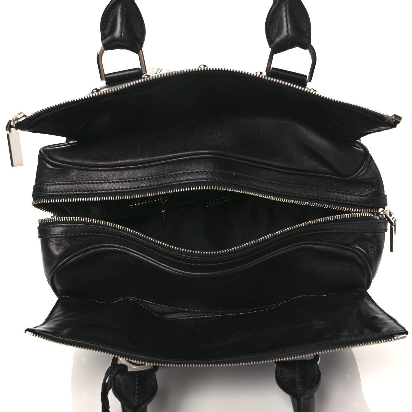 Nappa Quilted Icon Bowler Black
