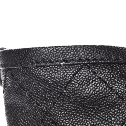 Chanel Grained Calfskin Quilted Large Daily Tote Black 12 of 12