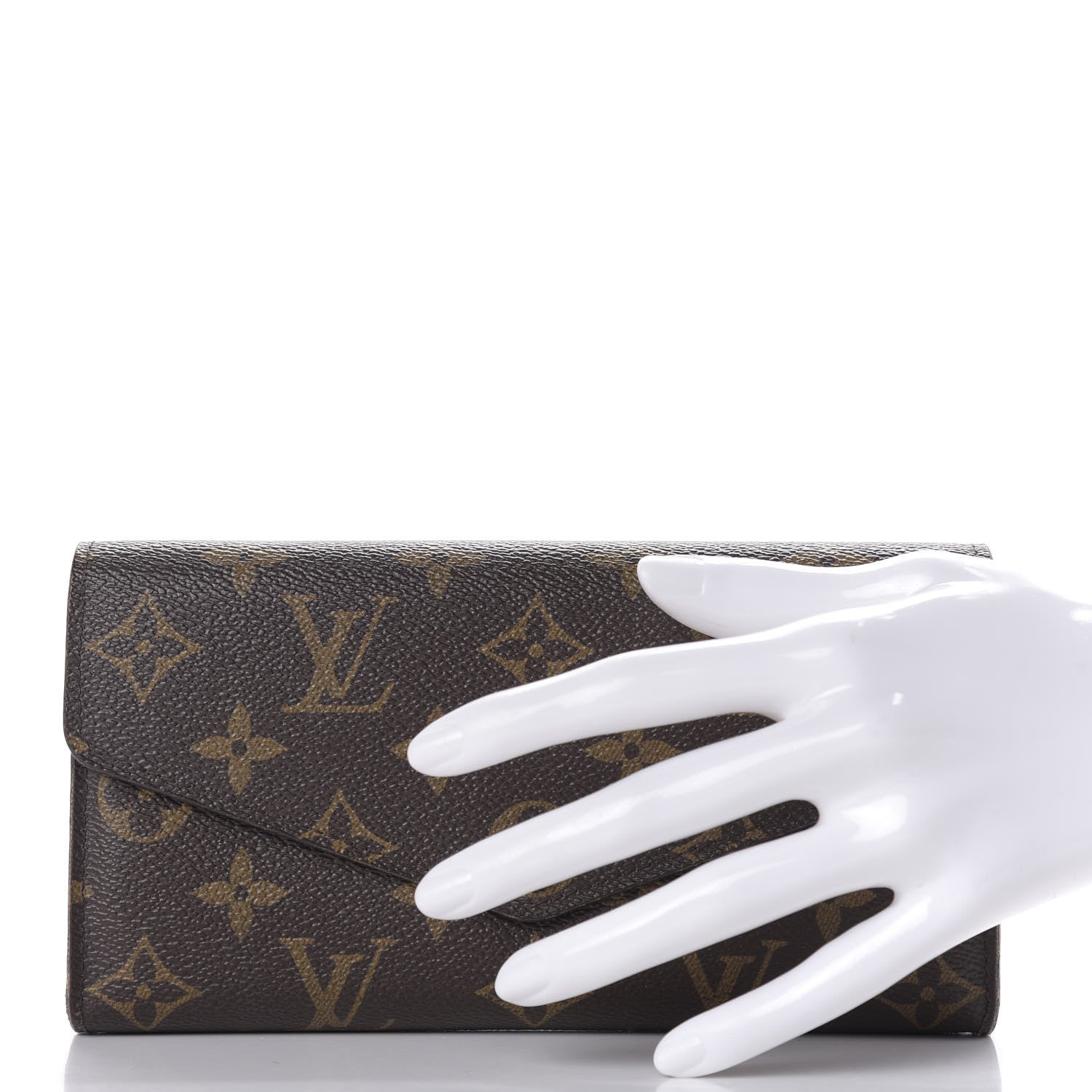 Louis Vuitton Monogram Sarah Wallet NM 2 of 14