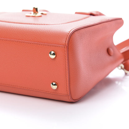 Chanel Grained Calfskin Mini Neo Executive Shopper Tote Red 10 of 11