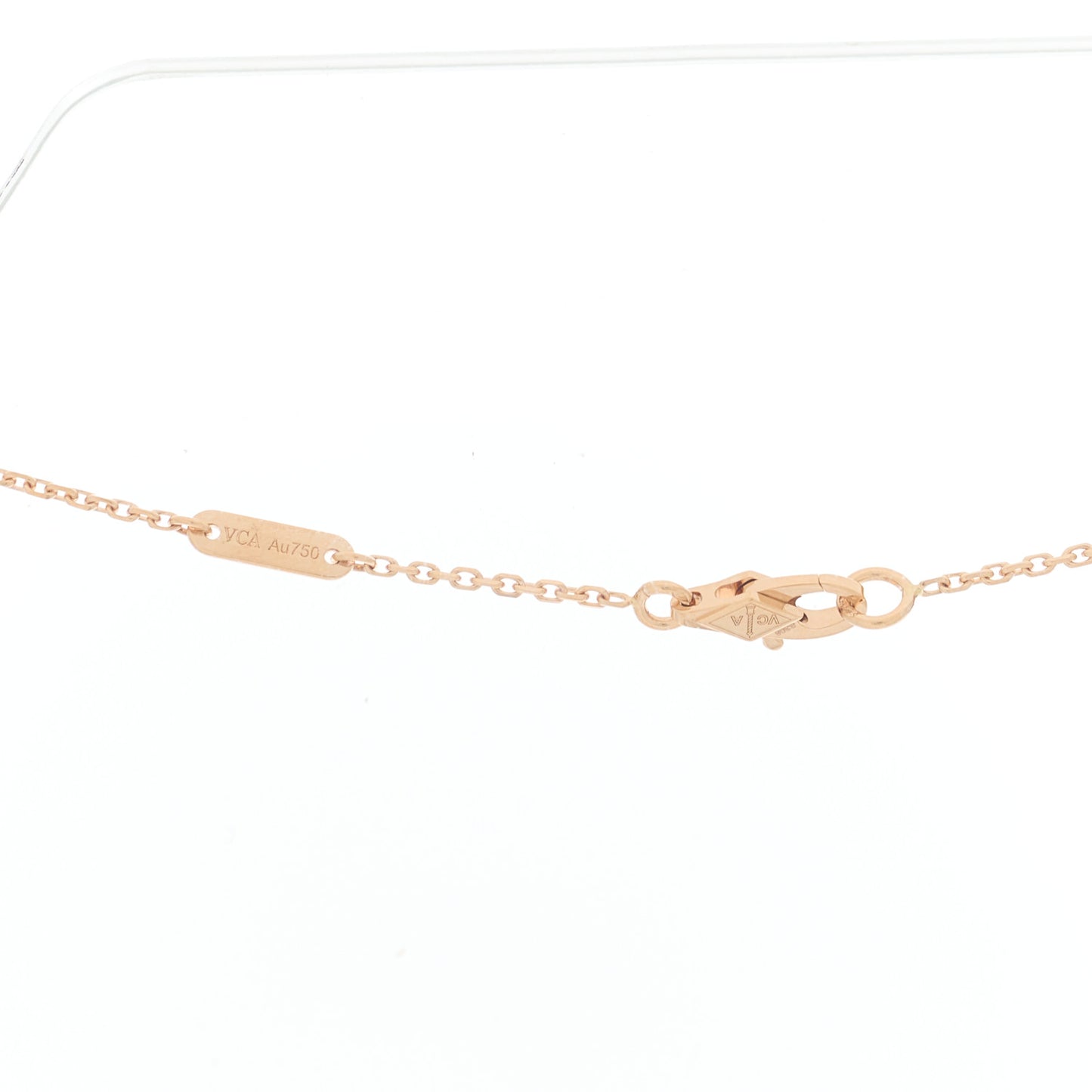 18K Rose Gold Ruby Mini Frivole Pendant Necklace