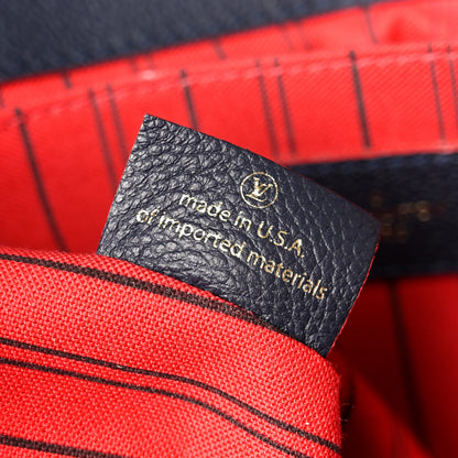 Louis Vuitton Empreinte Pochette Metis Marine Rouge 7 of 15