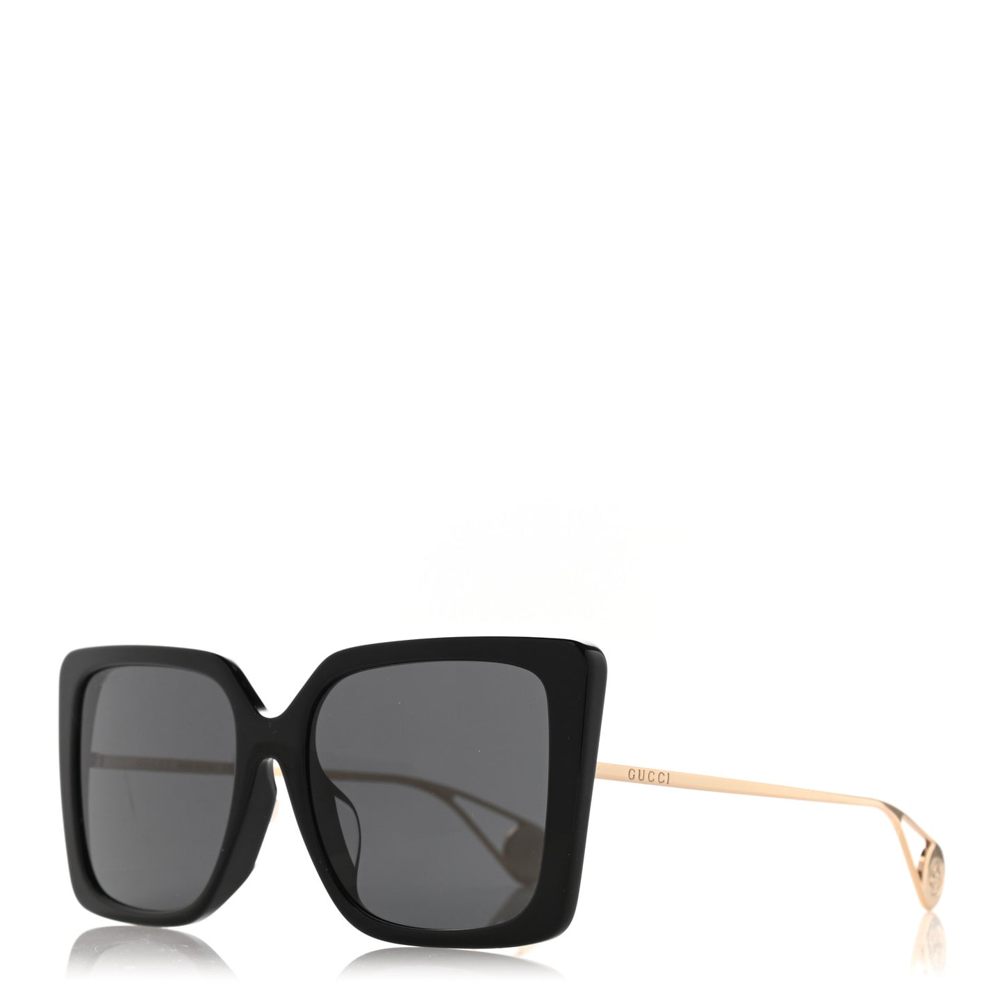 Oversized Square GG04335S Sunglasses Black