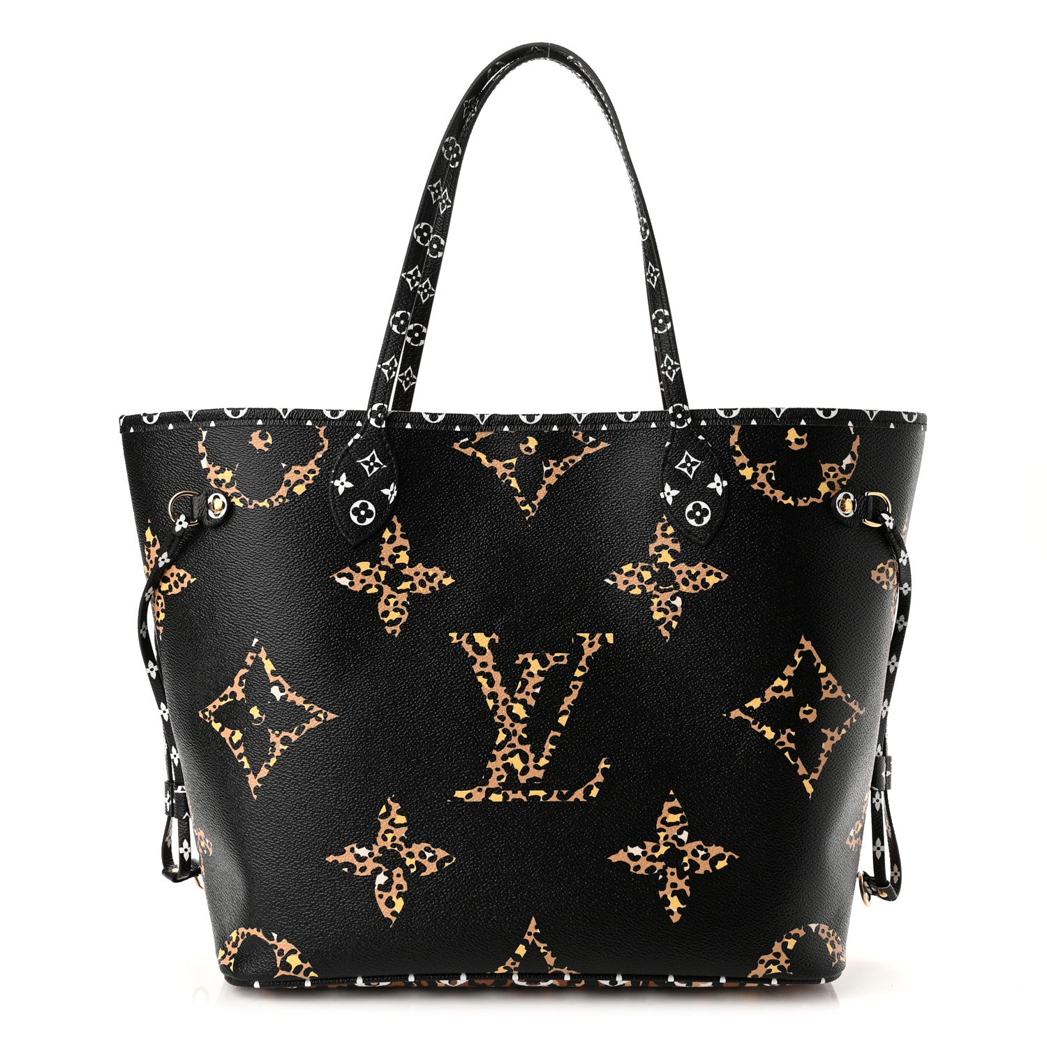Louis Vuitton Monogram Giant Jungle Neverfull MM Black 1 of 9