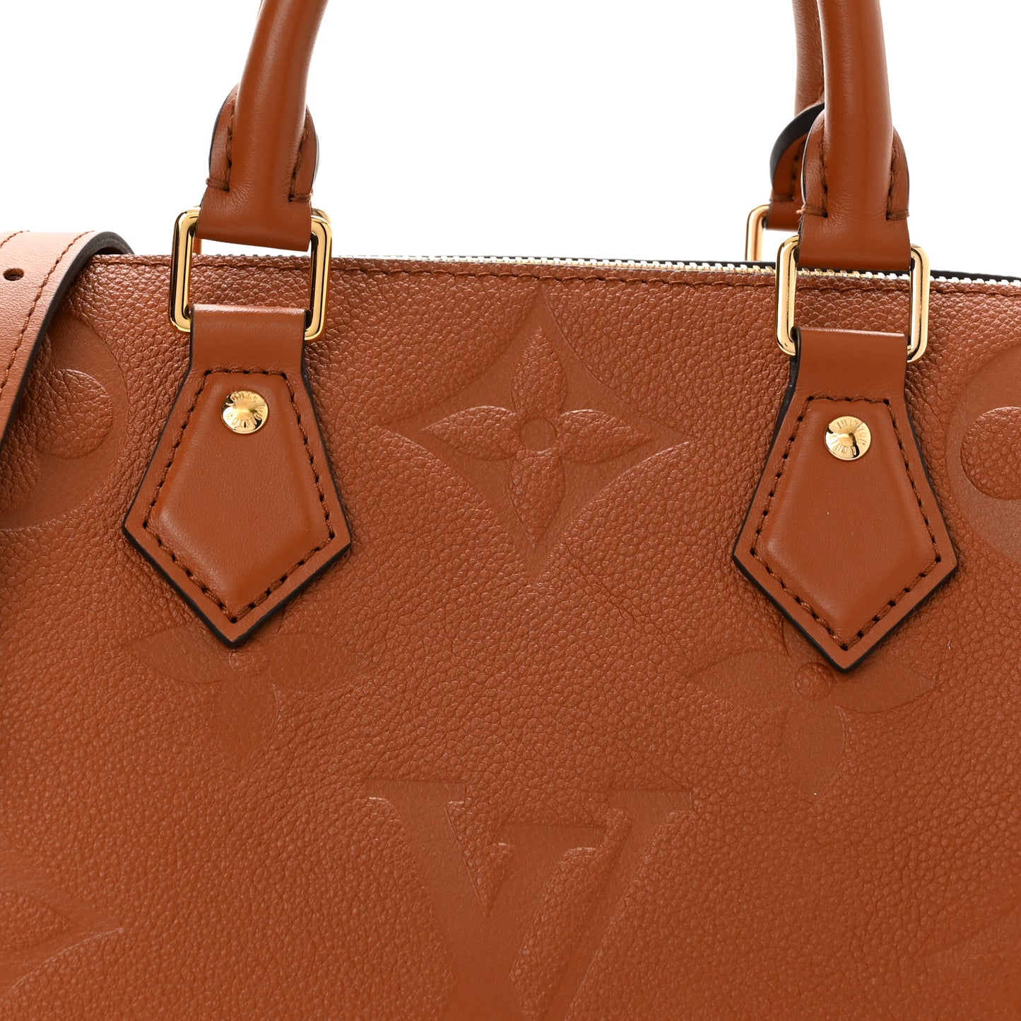 Empreinte Monogram Giant Speedy Bandouliere 25 Cognac