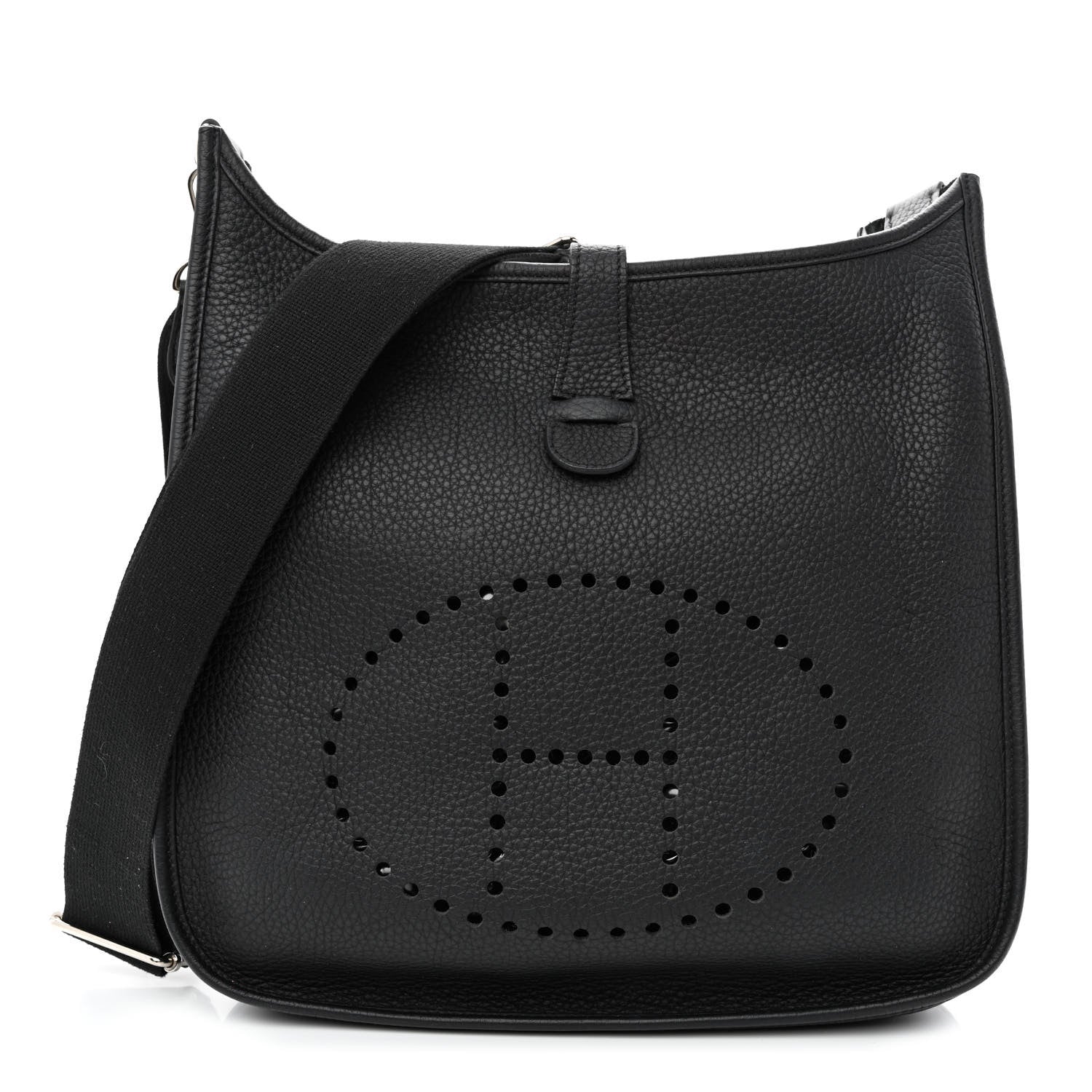 Hermes Taurillon Clemence Evelyne III GM Black 1 of 10