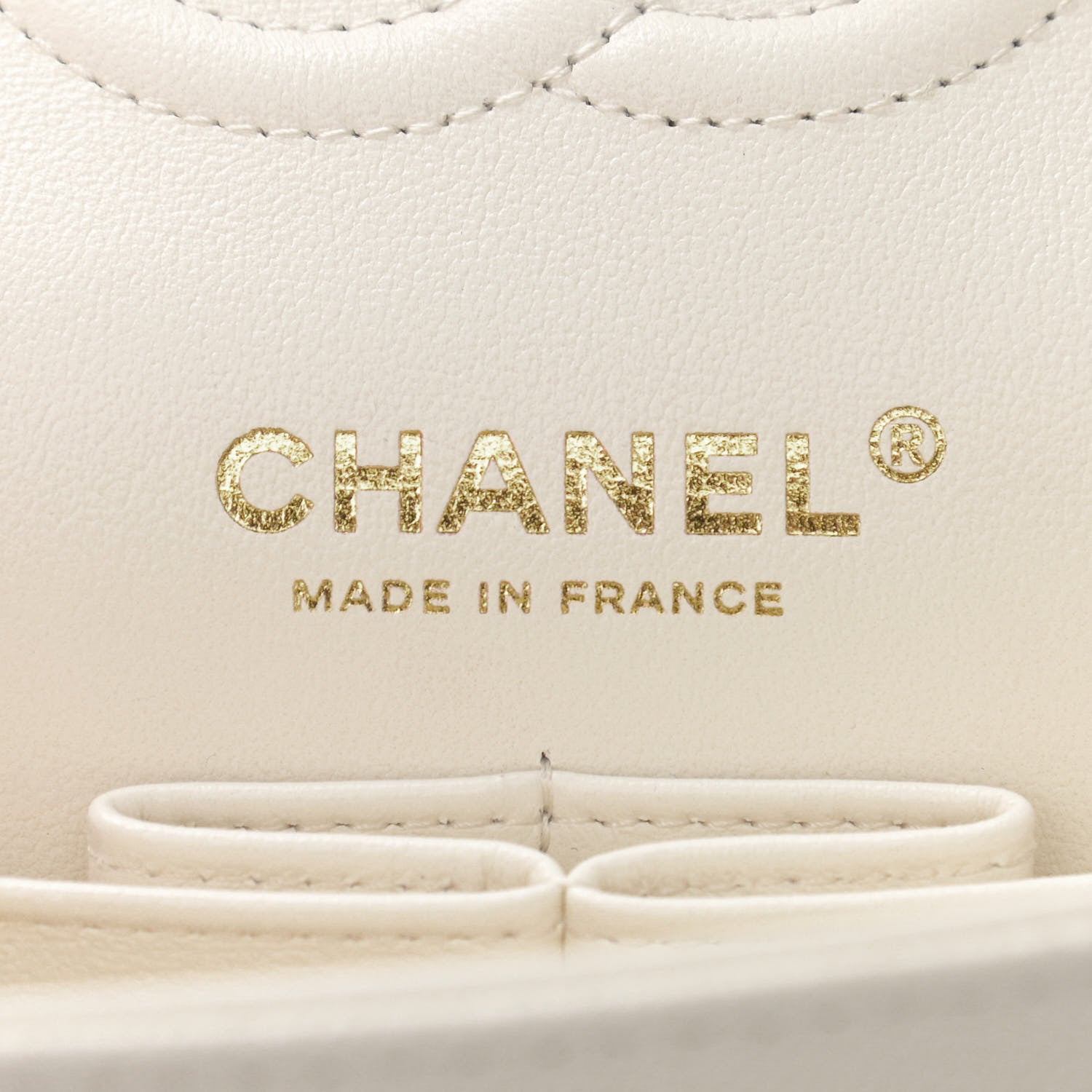 Chanel Caviar Quilted Small Double Flap White 6 of 13