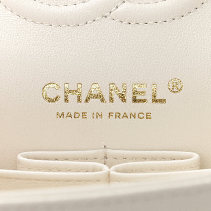 Chanel Caviar Quilted Small Double Flap White 6 of 13