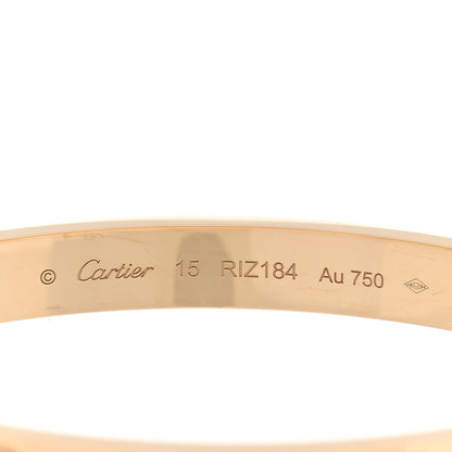 Cartier 18K Yellow Gold LOVE Bracelet 15 3 of 4