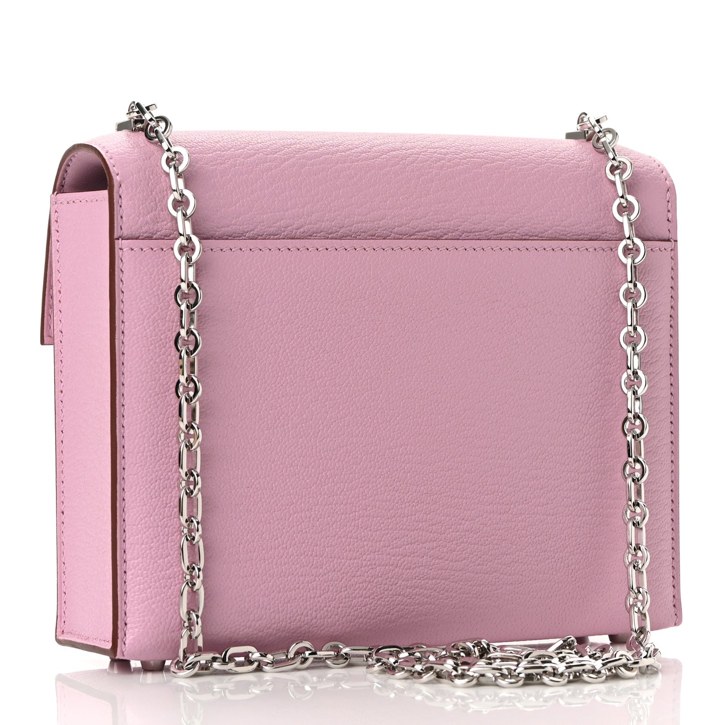 Chevre Chamkila Mini Verrou Chaine Bag Mauve Sylvestre