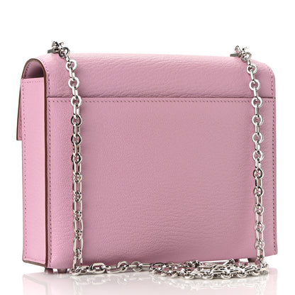 Hermes Chevre Chamkila Mini Verrou Chaine Bag Mauve Sylvestre 3 of 11