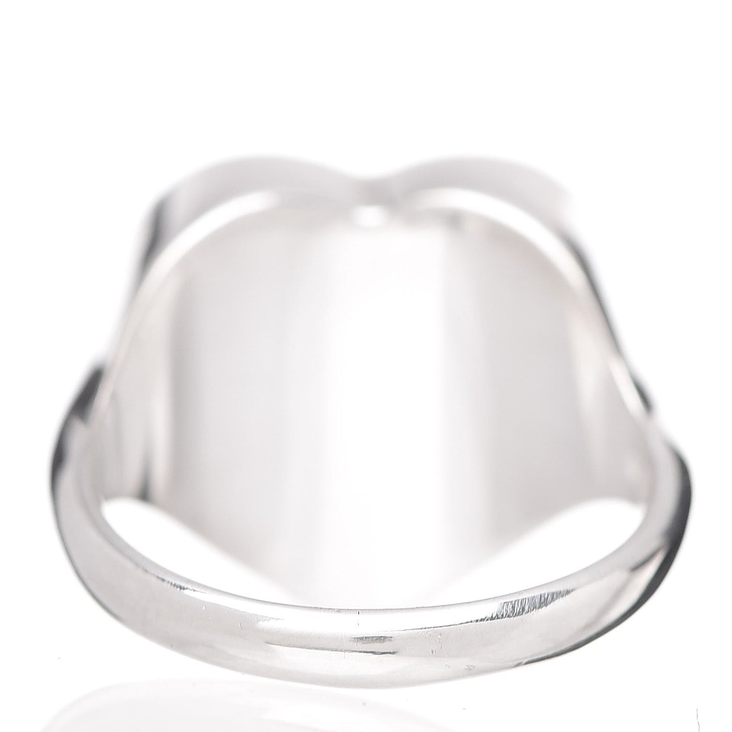 Sterling Silver Diamond Return To Heart Ring 53 6.25