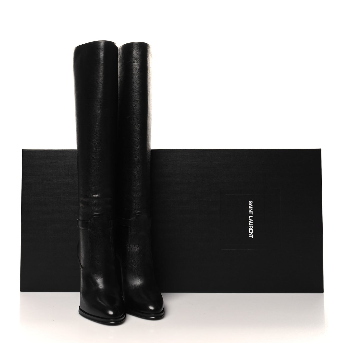 Grained Calfskin Diane 100 Boots 37 Black