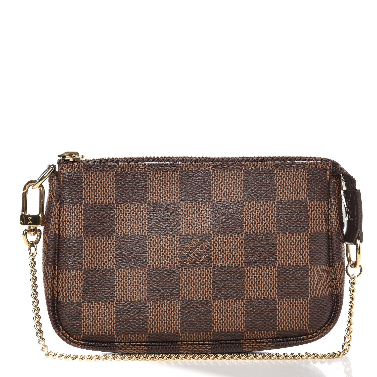 Louis Vuitton Damier Ebene Mini Pochette Accessories 1 of 6