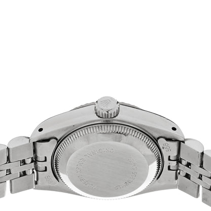 Rolex Stainless Steel 18K White Gold Diamond 26mm Oyster Perpetual Datejust Watch Silver 69174 4 of 5