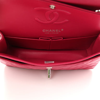 Chanel Caviar Quilted Small Double Flap Dark Pink 5 of 9